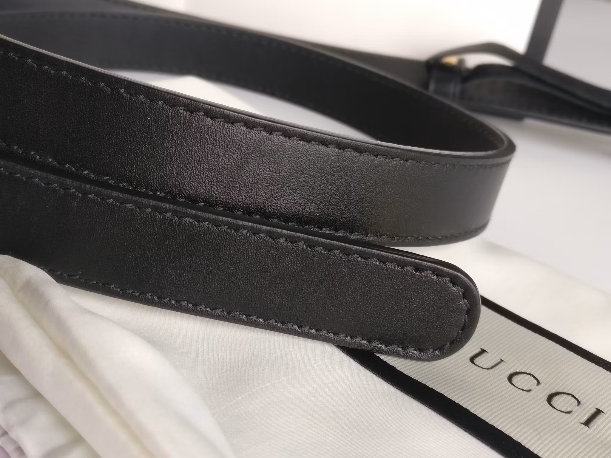 Gucci GG Marmont slim belt 85