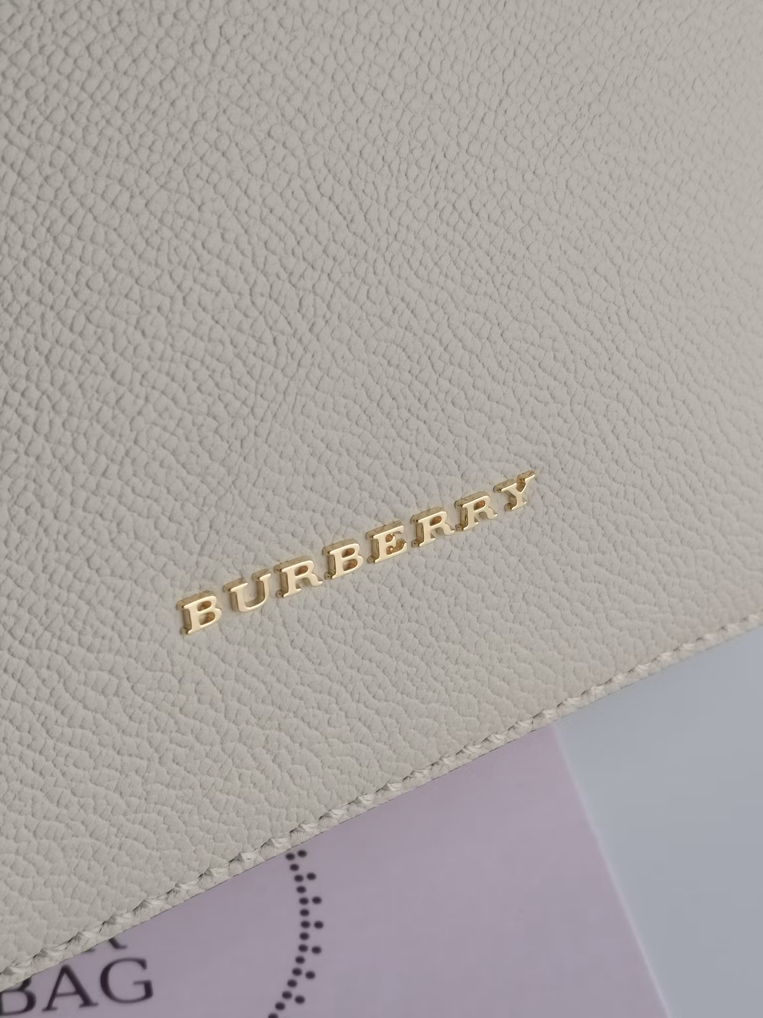 Burberry Small Helmsley Python