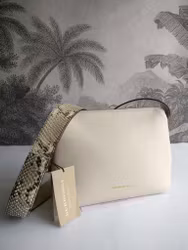 Burberry Small Helmsley Python