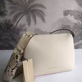 Burberry Small Helmsley Python
