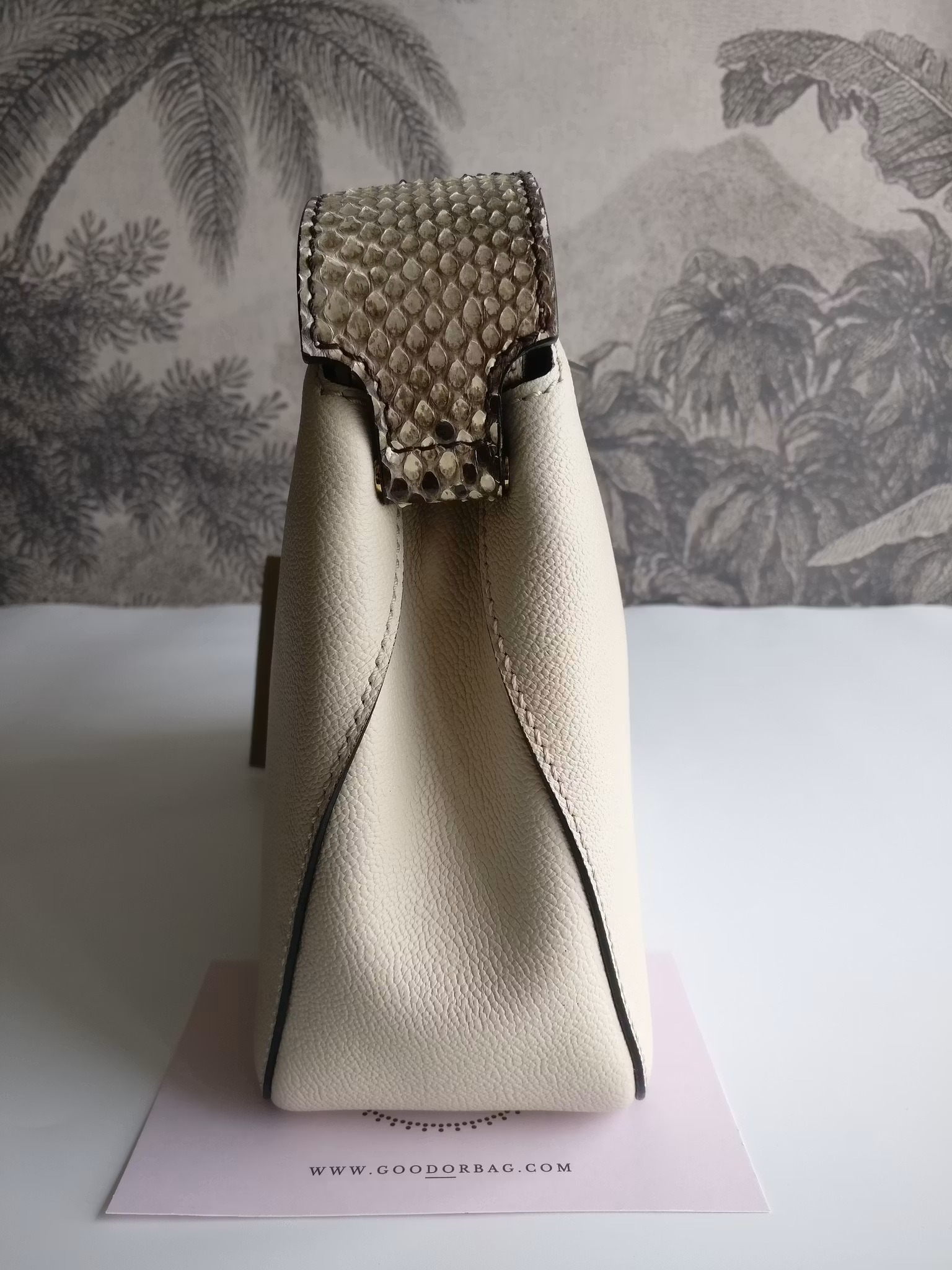 Burberry Small Helmsley Python