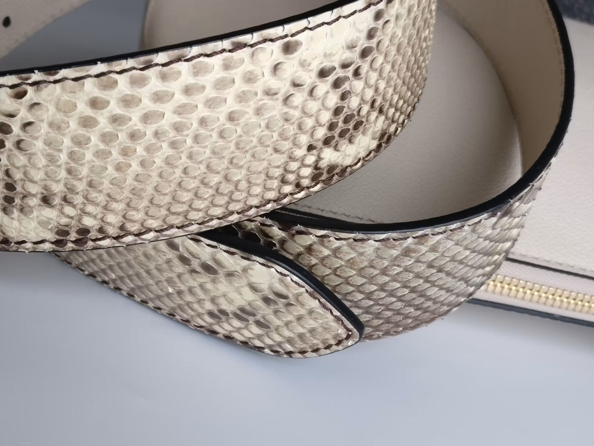 Burberry Small Helmsley Python
