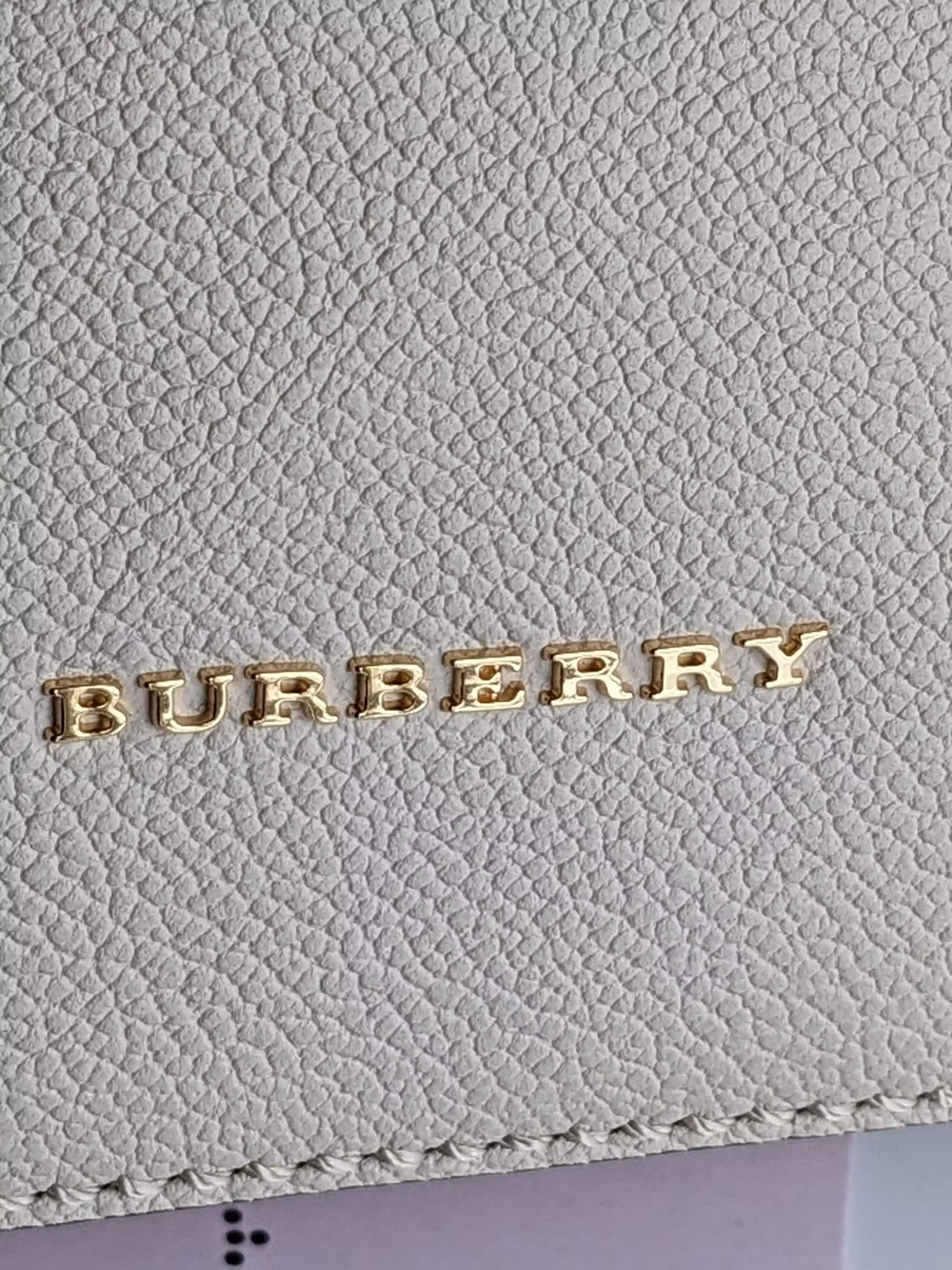 Burberry Small Helmsley Python