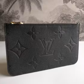 Louis Vuitton Neverfull empreinte clutch