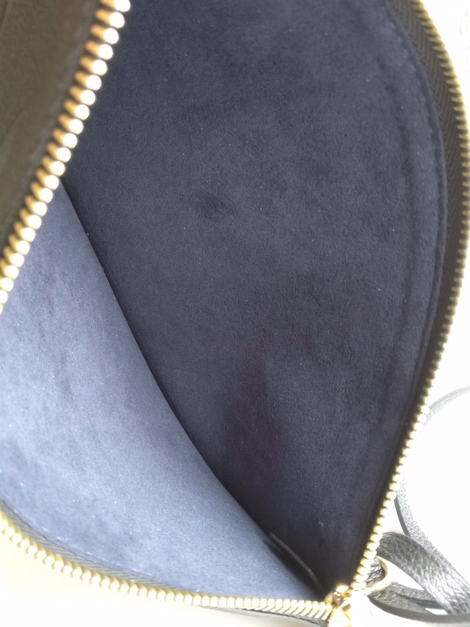 Louis Vuitton Neverfull empreinte clutch