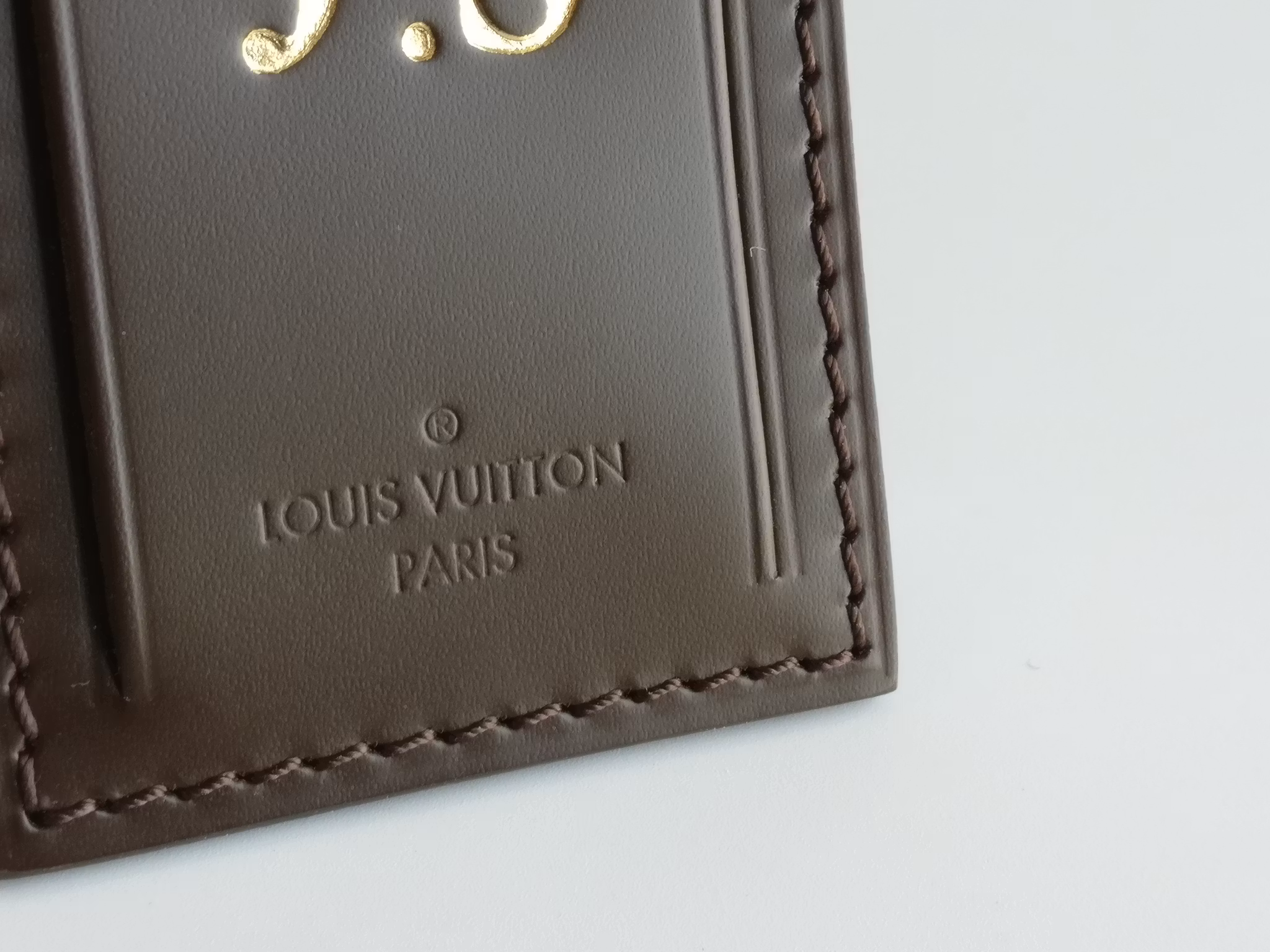 Louis Vuitton Luggage Tag Large