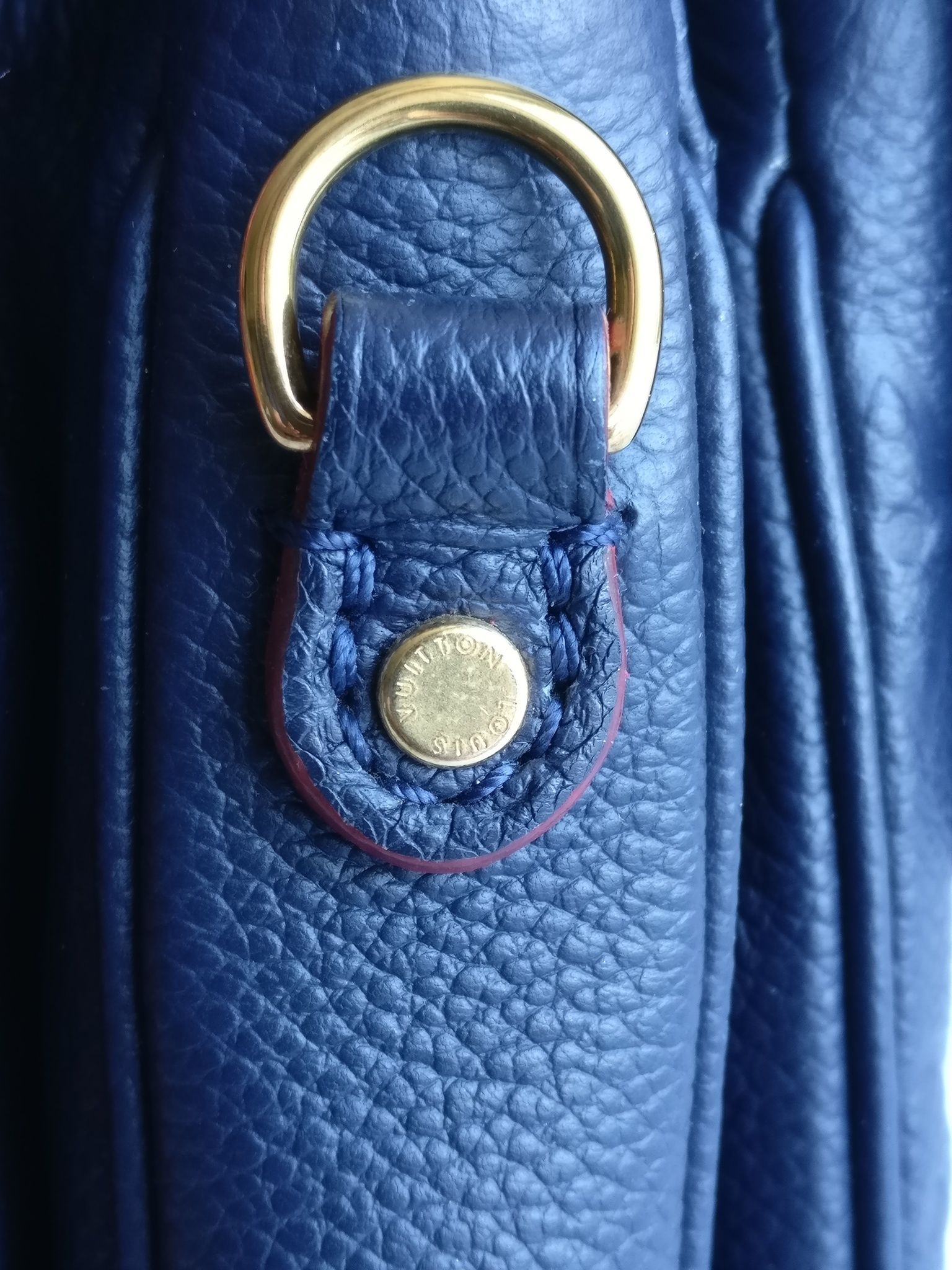 Louis Vuitton Pochette Metis empreinte blue