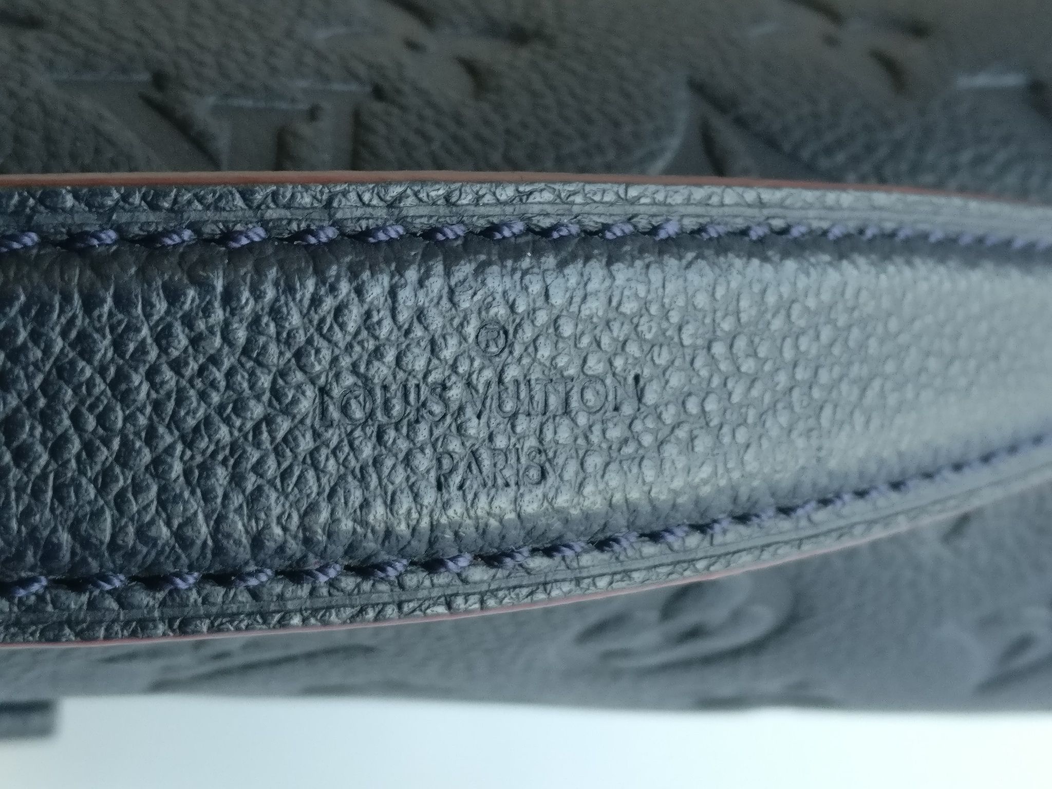 Louis Vuitton Pochette Metis empreinte blue