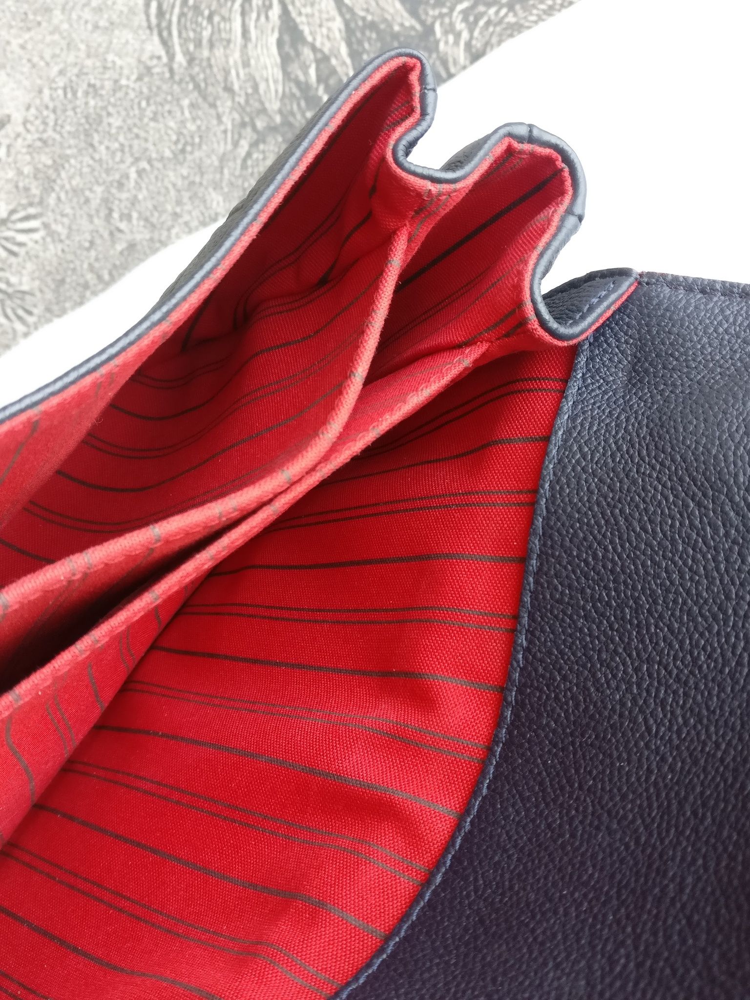 Louis Vuitton Pochette Metis empreinte blue