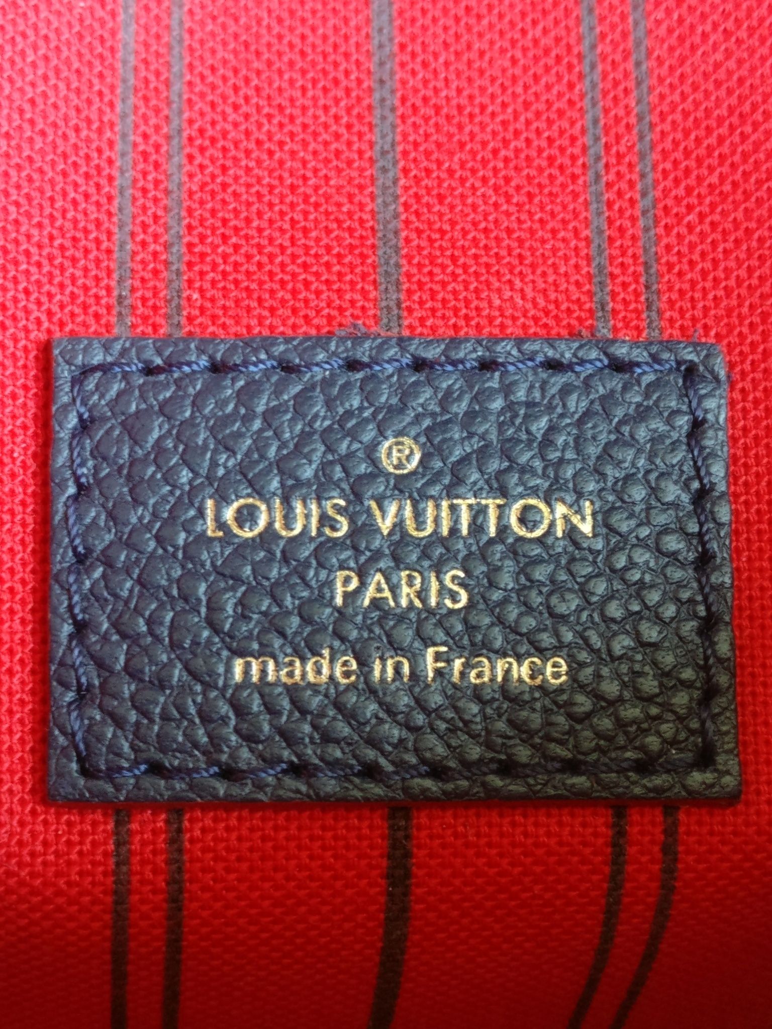 Louis Vuitton Pochette Metis empreinte blue