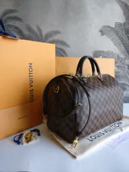 Louis Vuitton Speedy 35 Bandouliere damier ebene