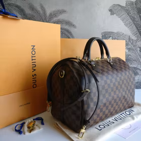 Louis Vuitton Speedy 35 Bandouliere damier ebene