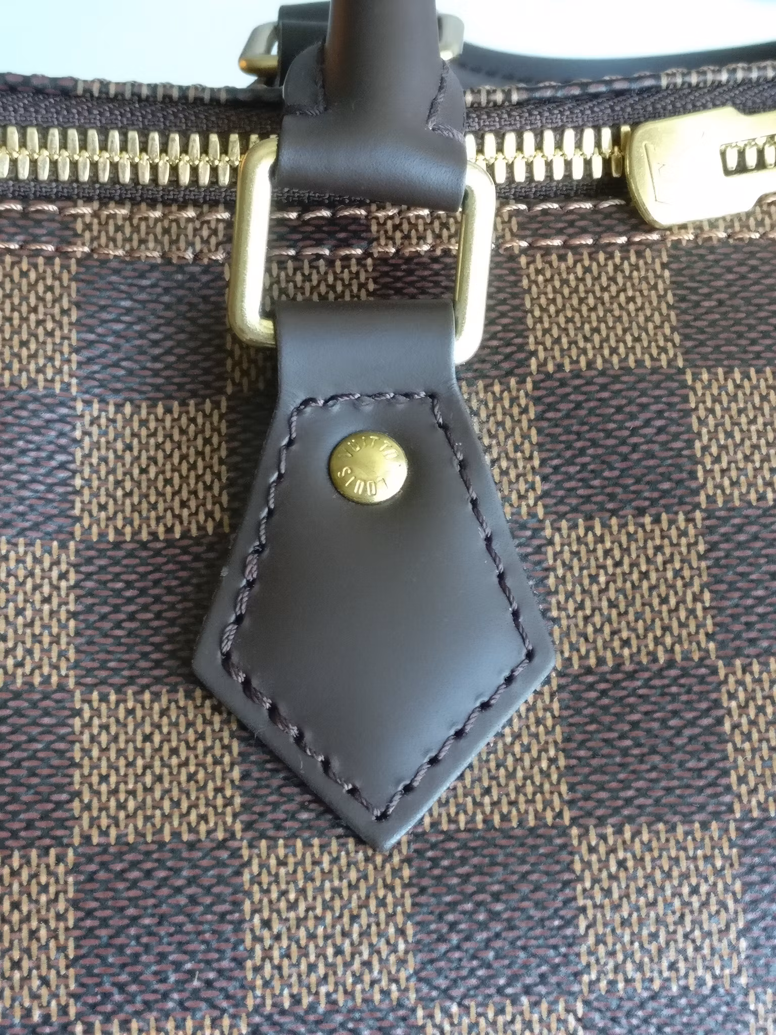 Louis Vuitton Speedy 35 Bandouliere damier ebene
