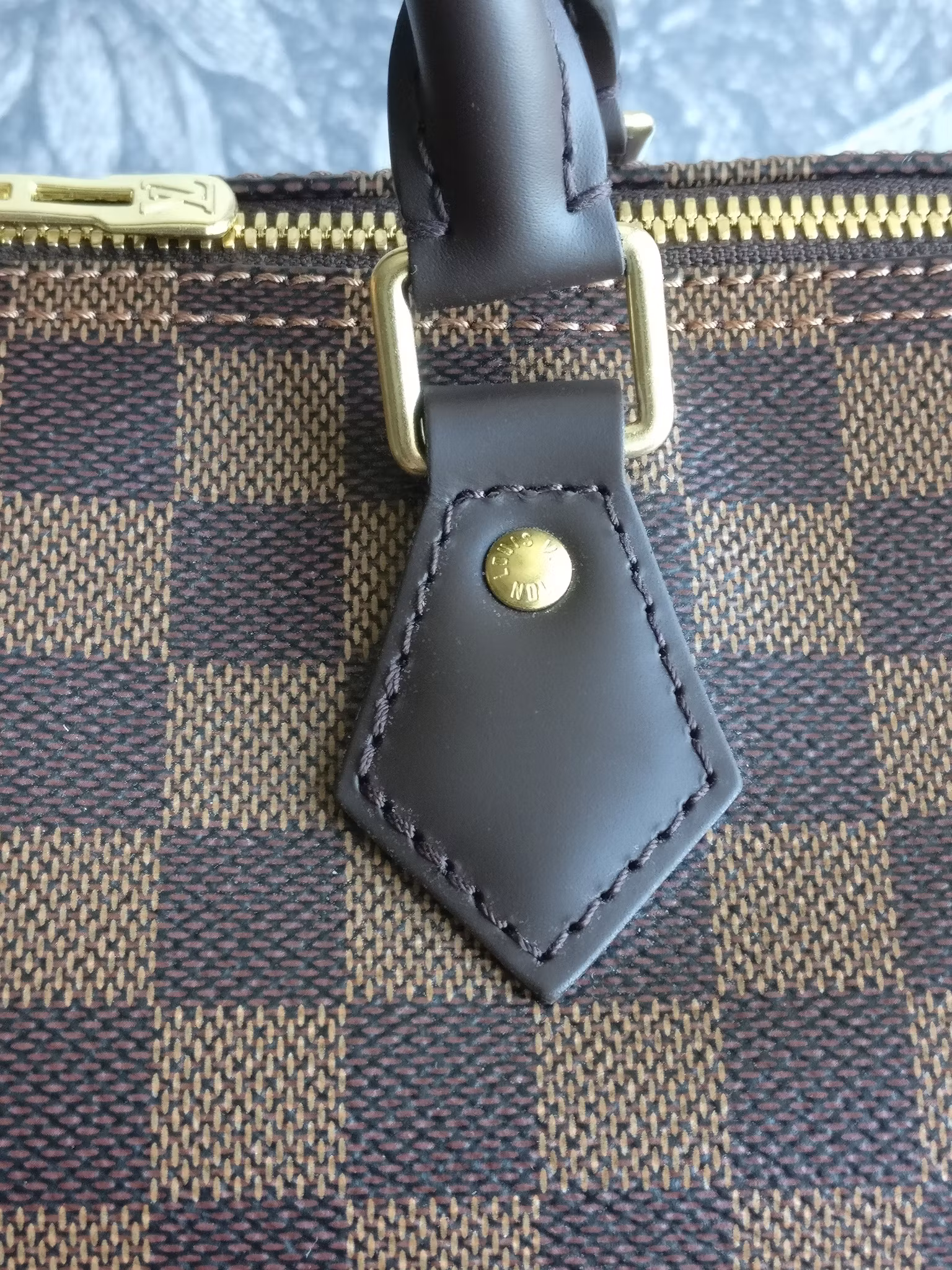Louis Vuitton Speedy 35 Bandouliere damier ebene