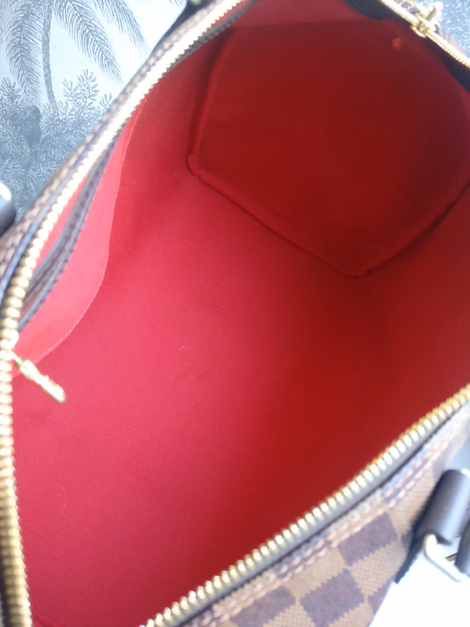 Louis Vuitton Speedy 35 Bandouliere damier ebene