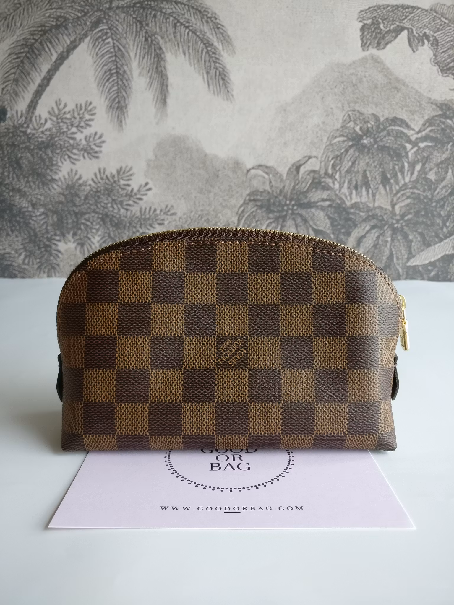 Louis Vuitton Cosmetic Pouch PM damier ebene