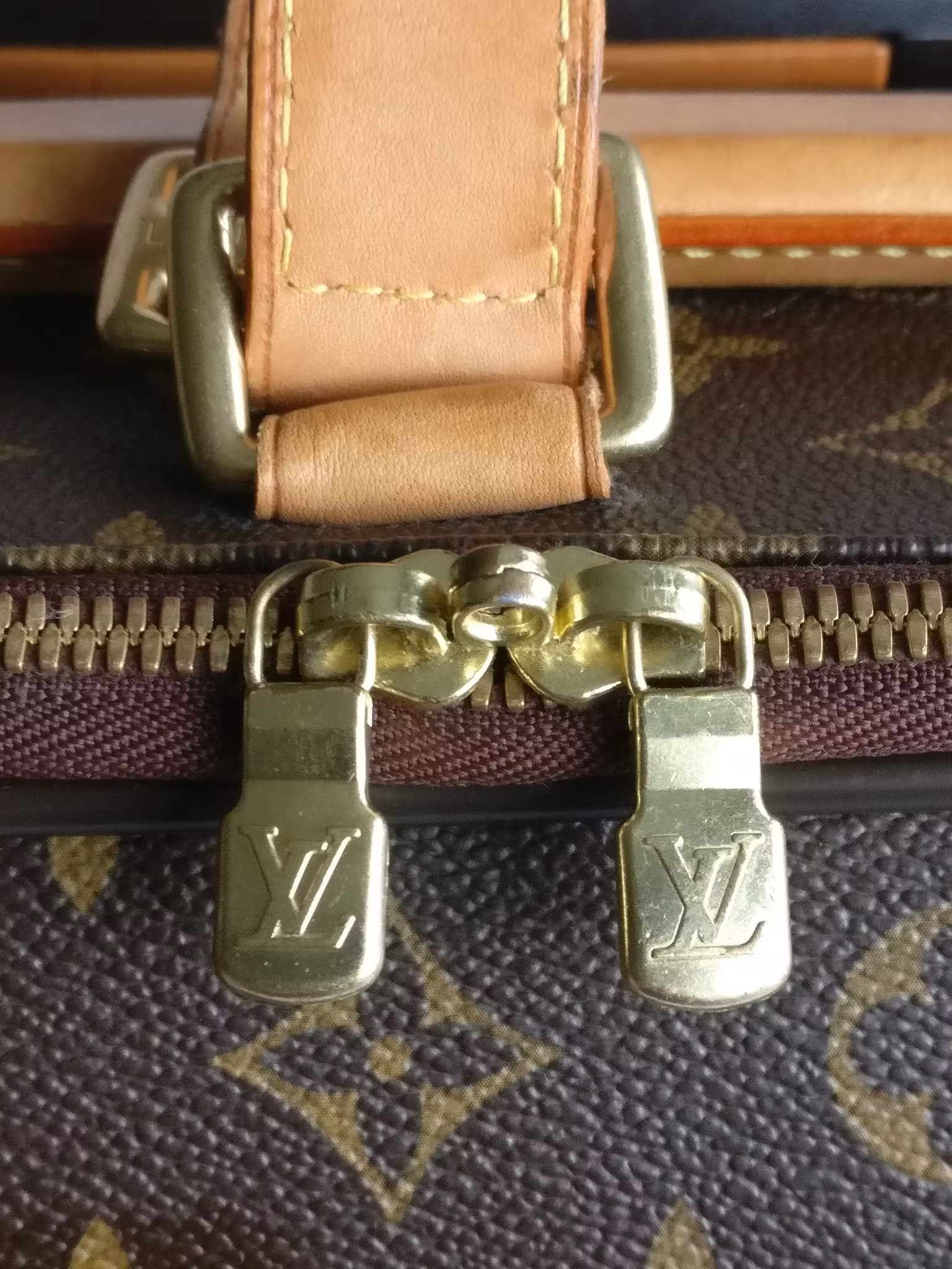 Louis Vuitton Pegase 55 with bag cover