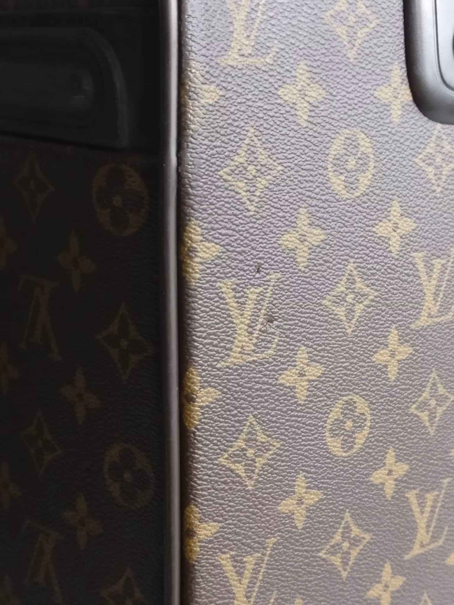 Louis Vuitton Pegase 55 with bag cover