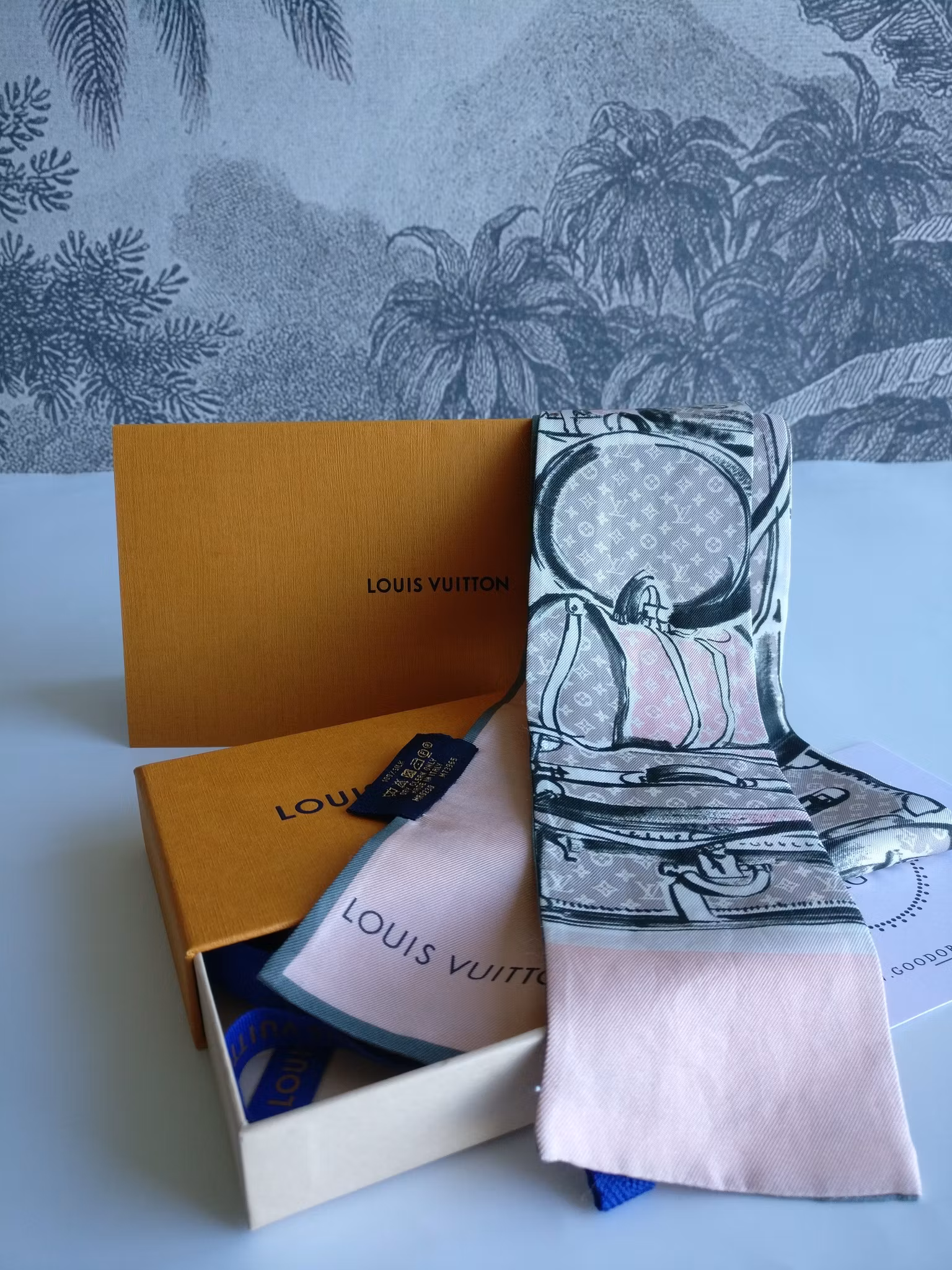 Louis Vuitton Silk Bandeau Trunks Rose Poudre