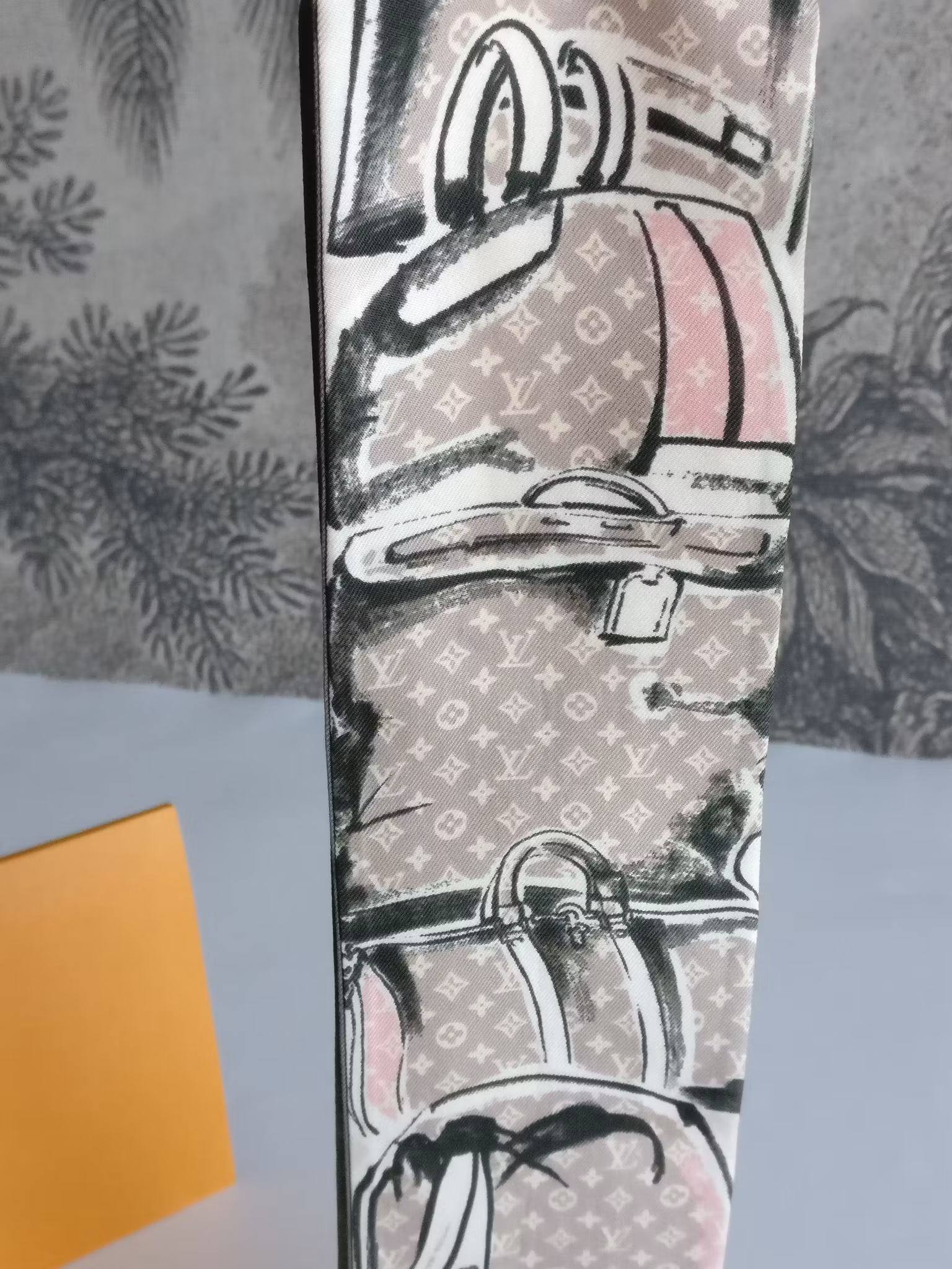 Louis Vuitton Silk Bandeau Trunks Rose Poudre
