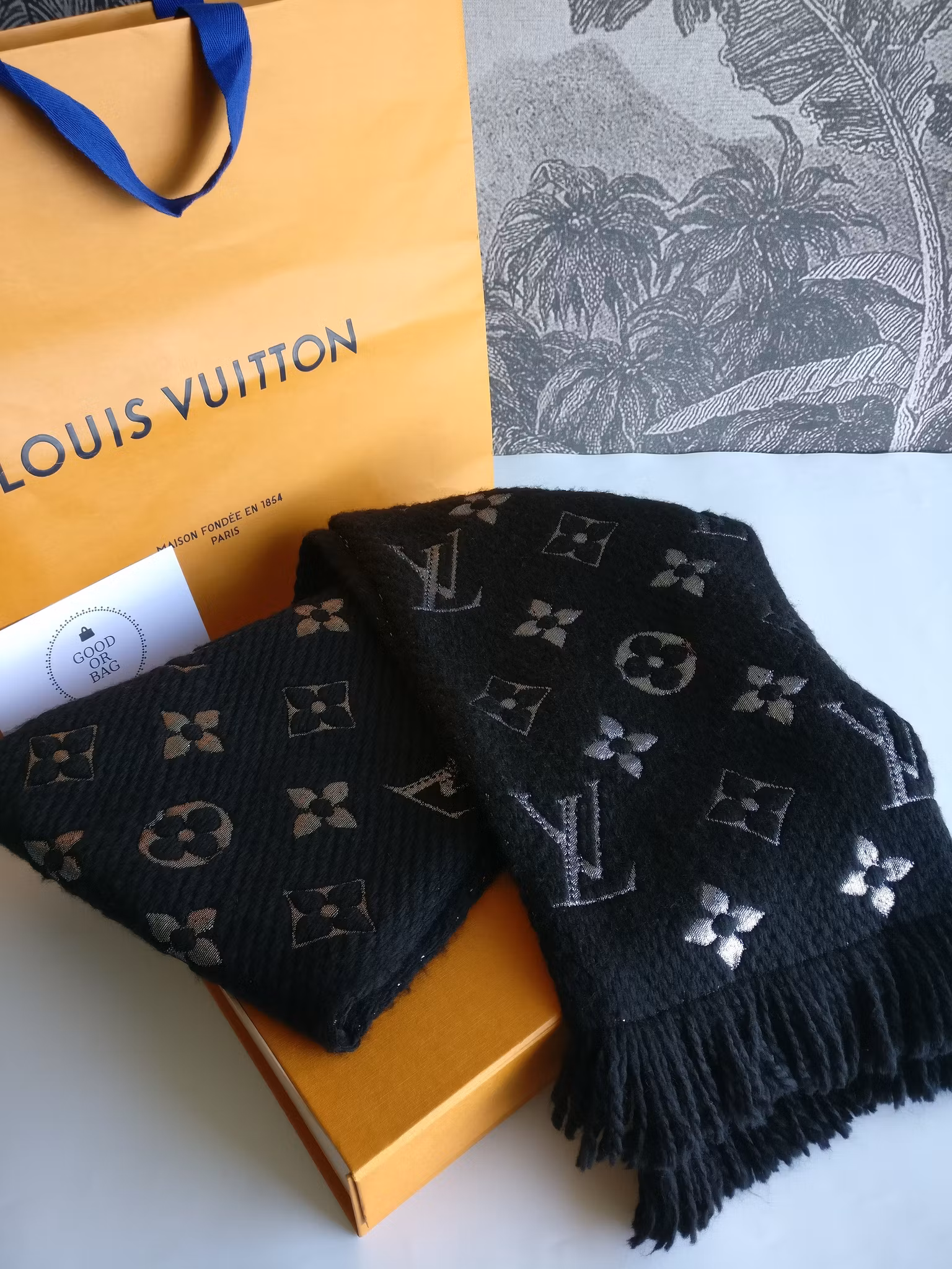 Louis Vuitton Logomania Shine Scarf