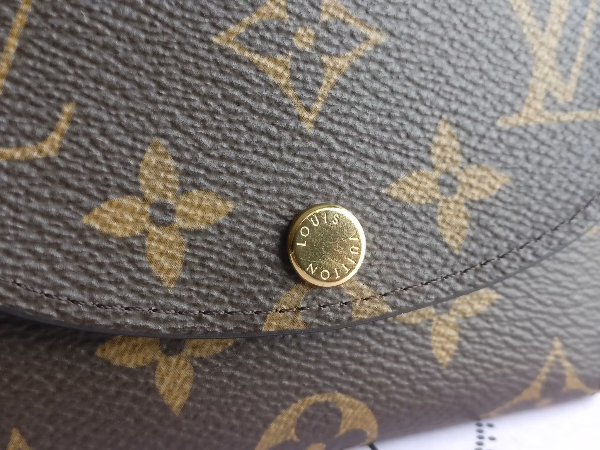 Rosalie Coin Purse monogram rose ballerine