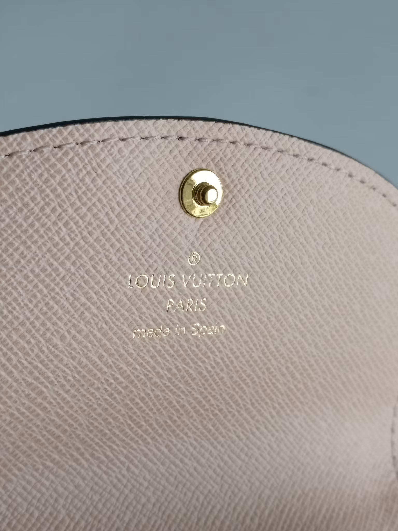 Rosalie Coin Purse monogram rose ballerine