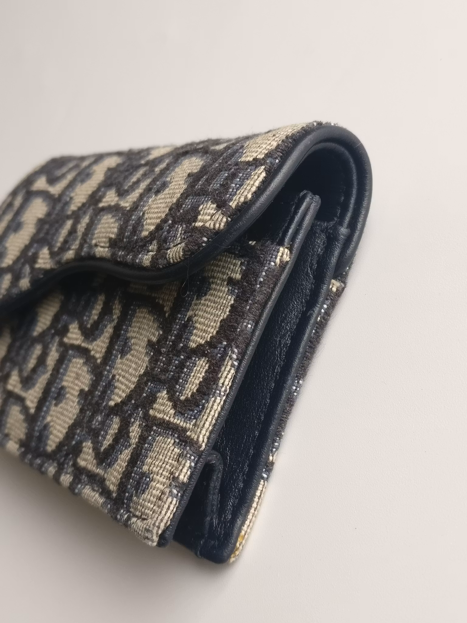 Dior Saddle Oblique Card Holder wallet