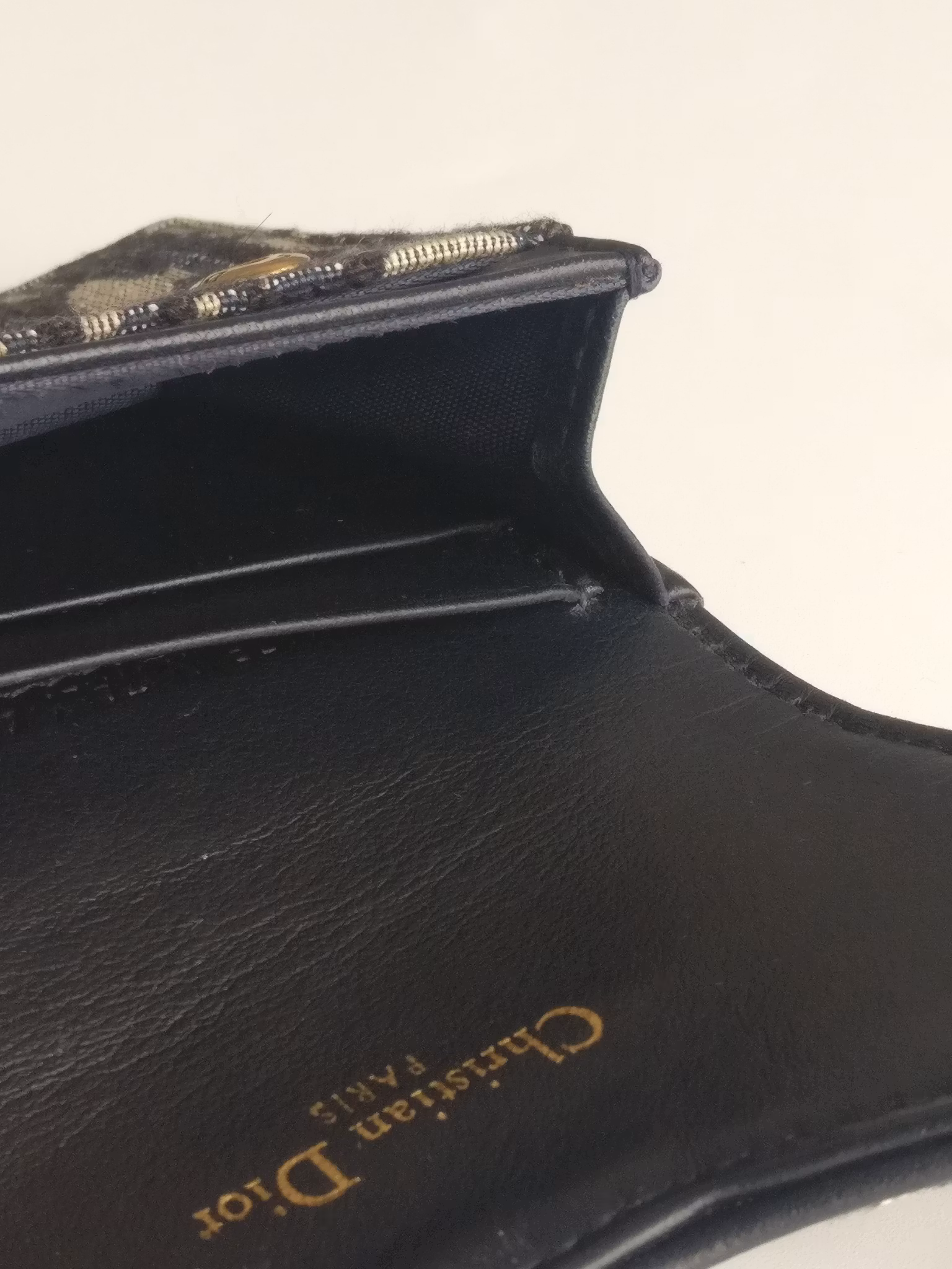 Dior Saddle Oblique Card Holder wallet