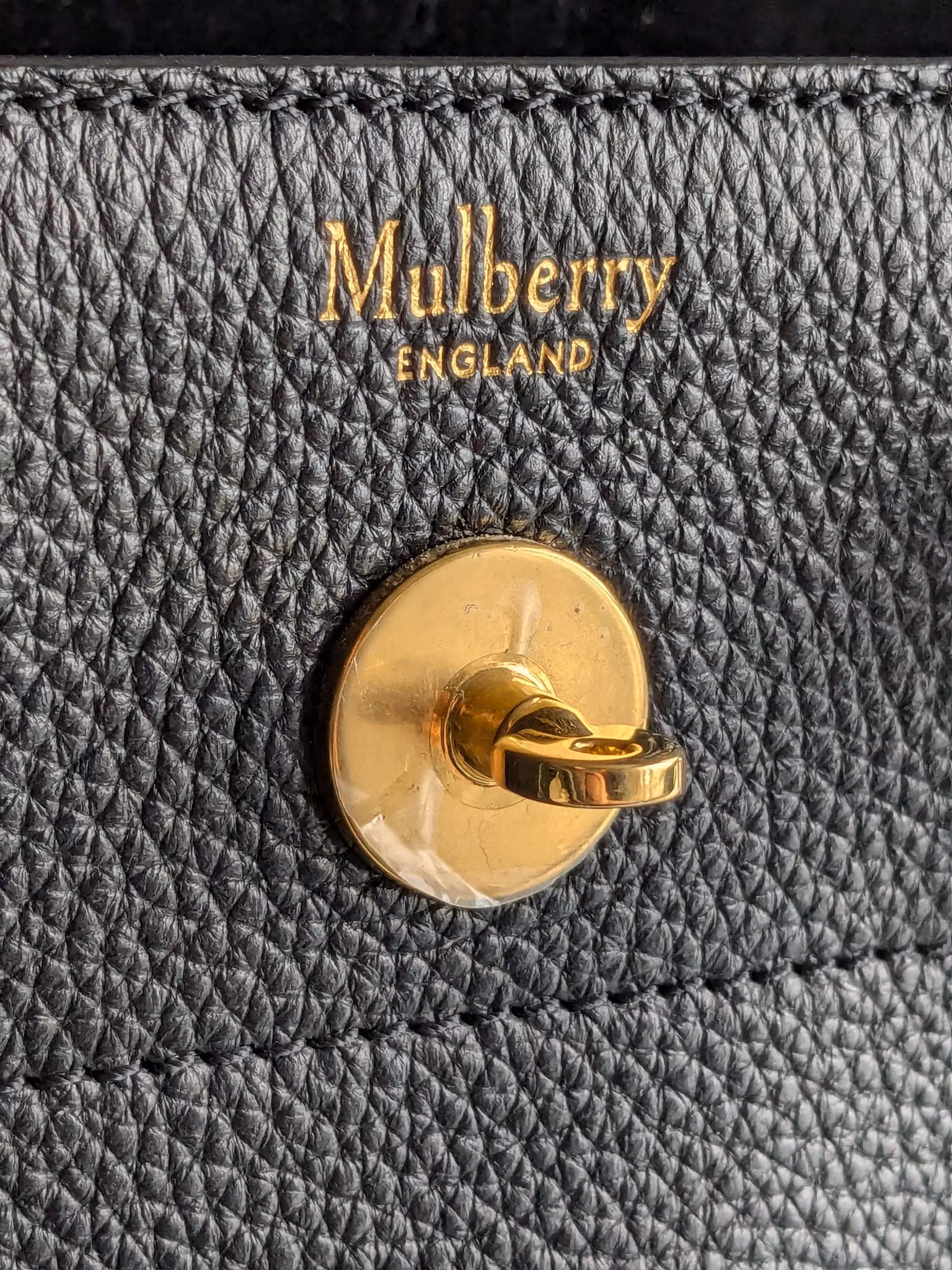 Mulberry Small Bayswater Heavy Grain