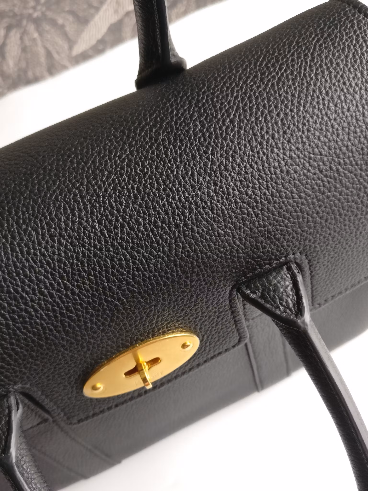 Mulberry Small Bayswater Heavy Grain
