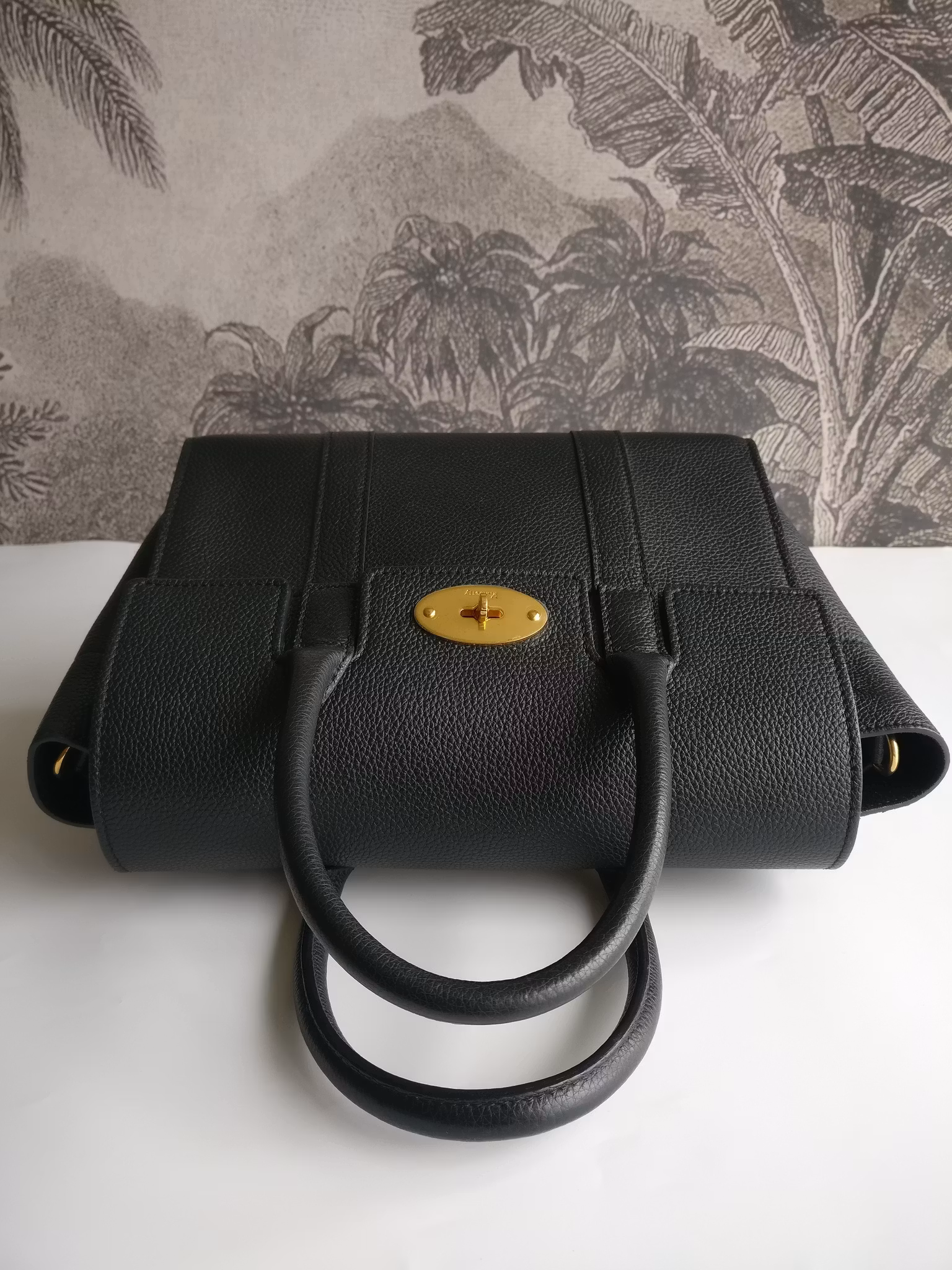 Mulberry Small Bayswater Heavy Grain
