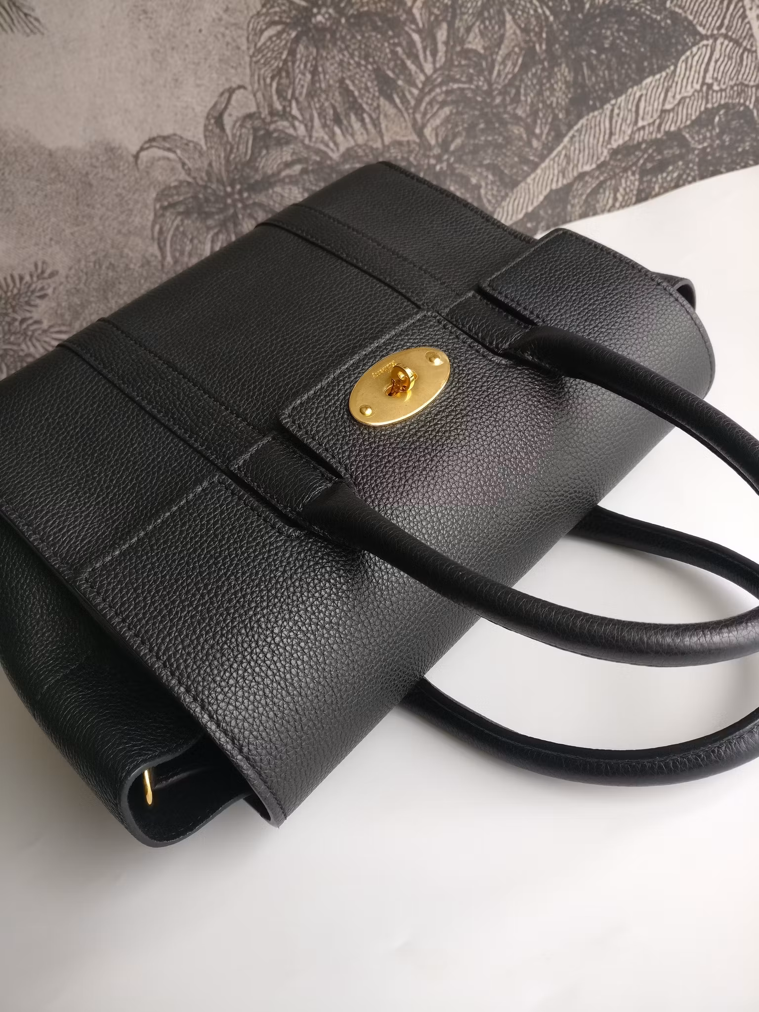 Mulberry Small Bayswater Heavy Grain