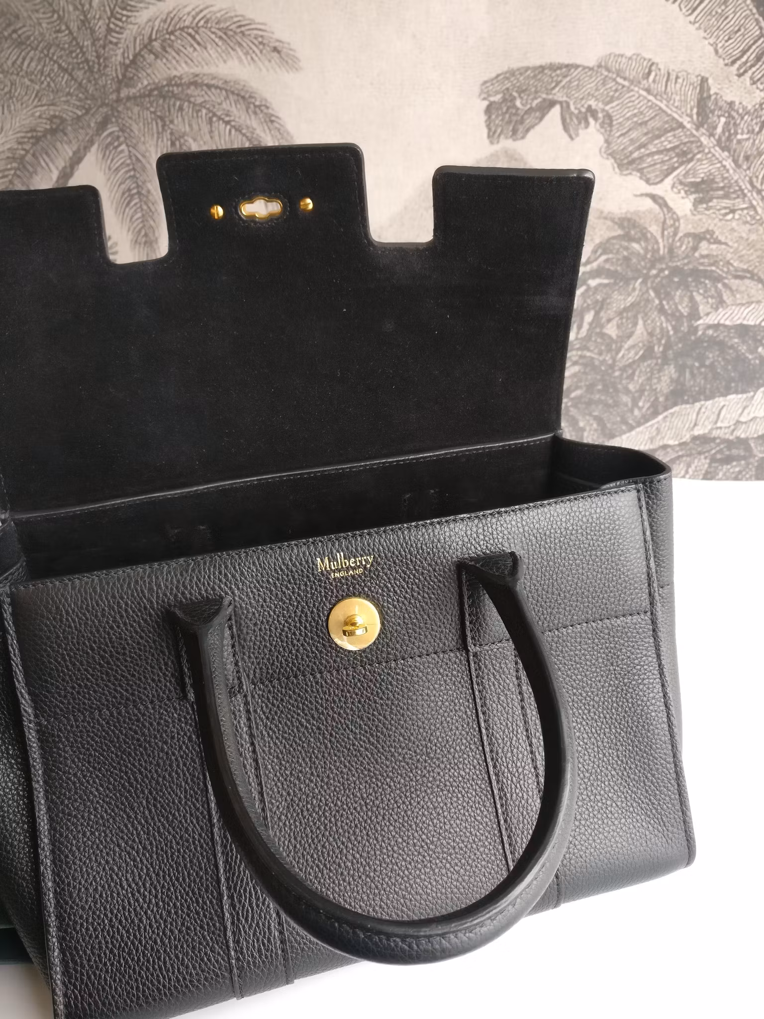 Mulberry Small Bayswater Heavy Grain
