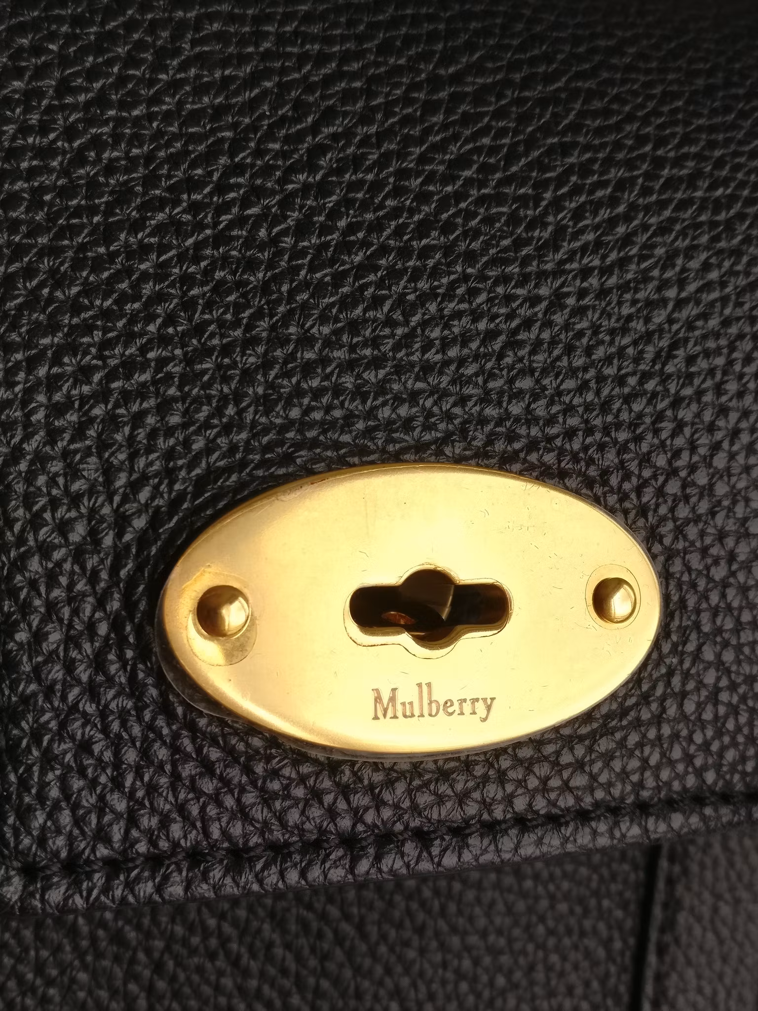 Mulberry Small Bayswater Heavy Grain