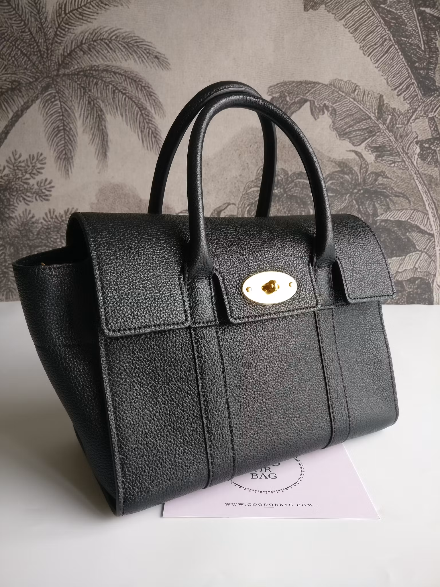Mulberry Small Bayswater Heavy Grain