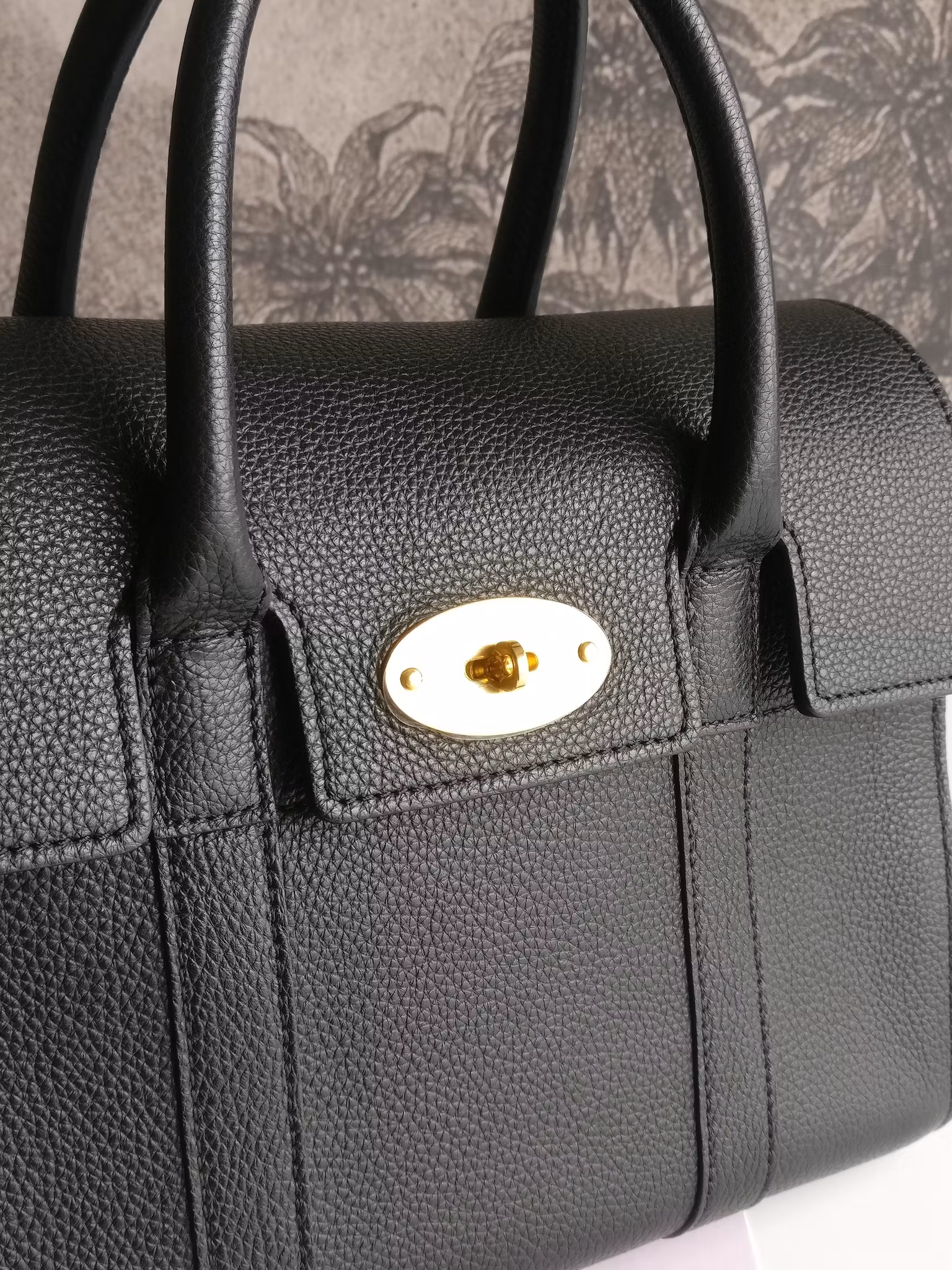 Mulberry Small Bayswater Heavy Grain