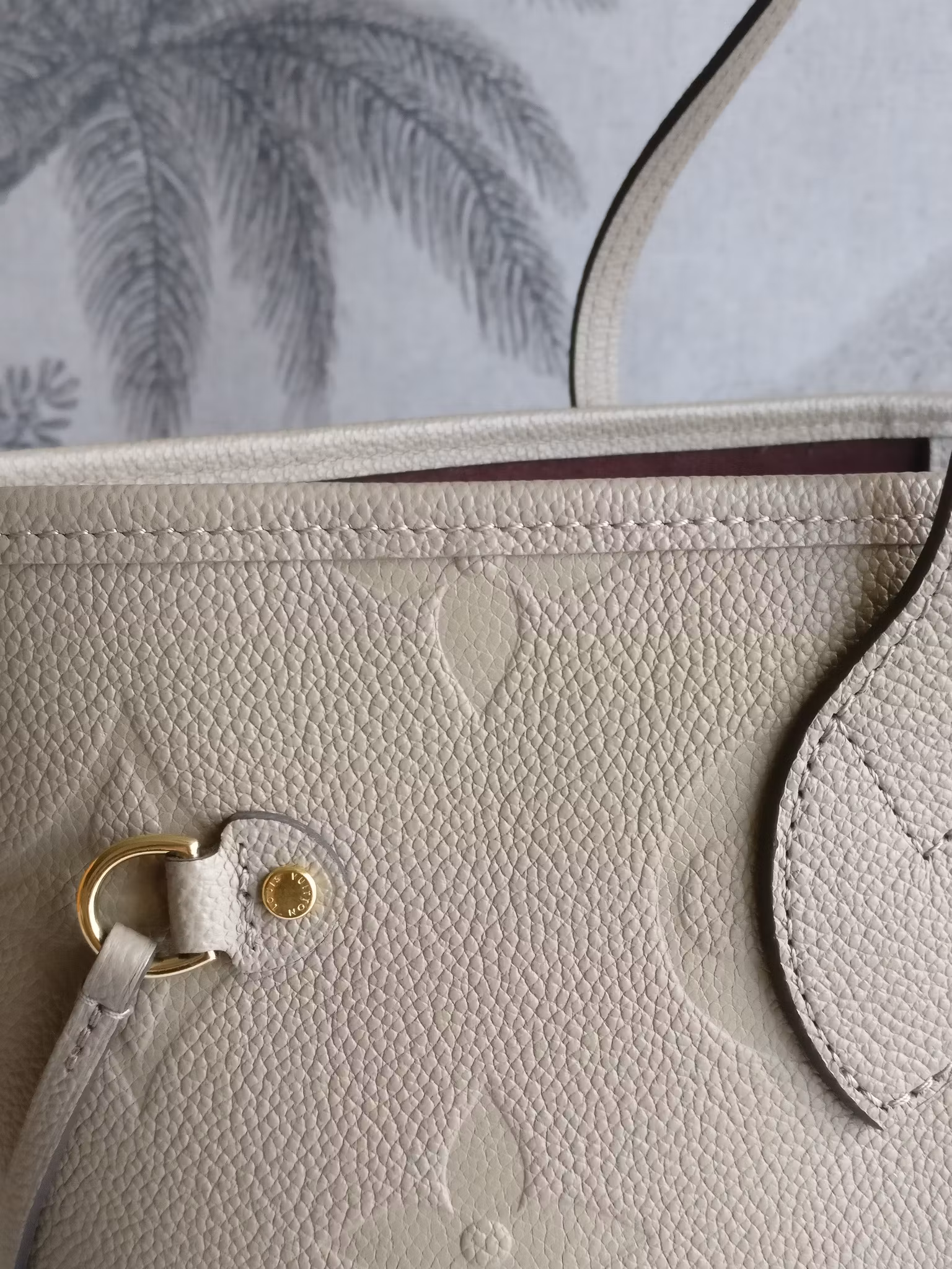 Louis Vuitton Neverfull MM empreinte Dune