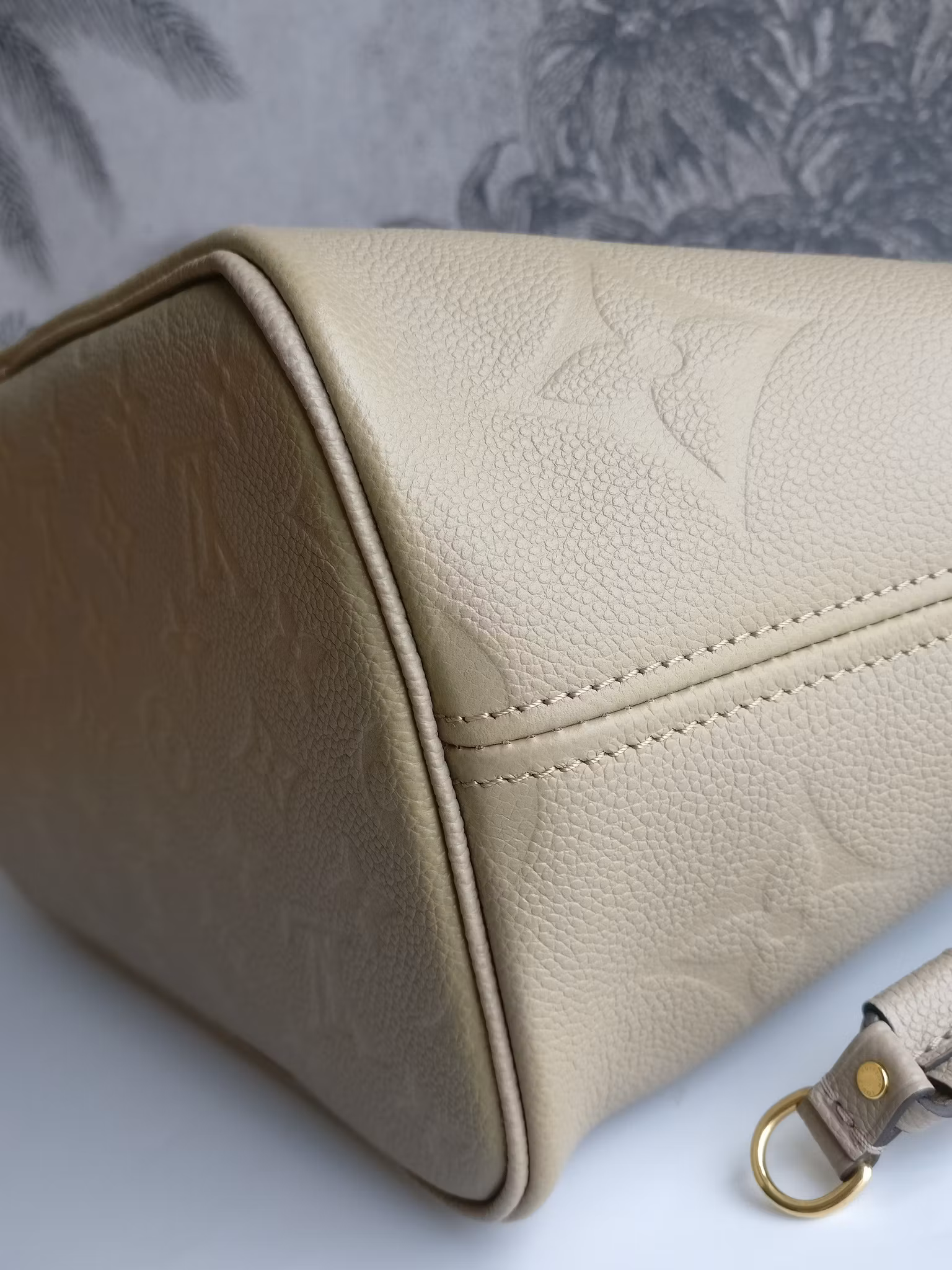 Louis Vuitton Neverfull MM empreinte Dune