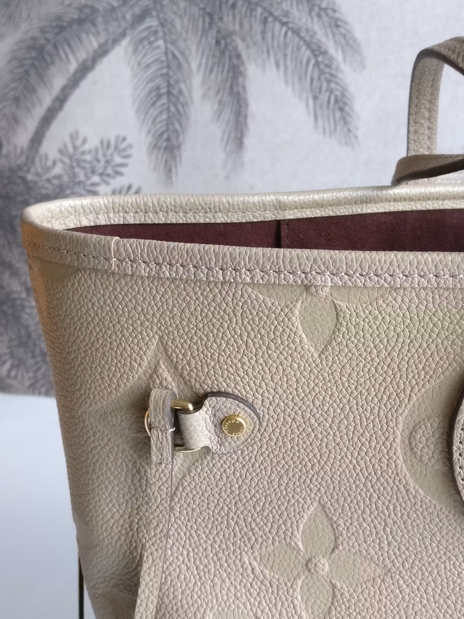 Louis Vuitton Neverfull MM empreinte Dune