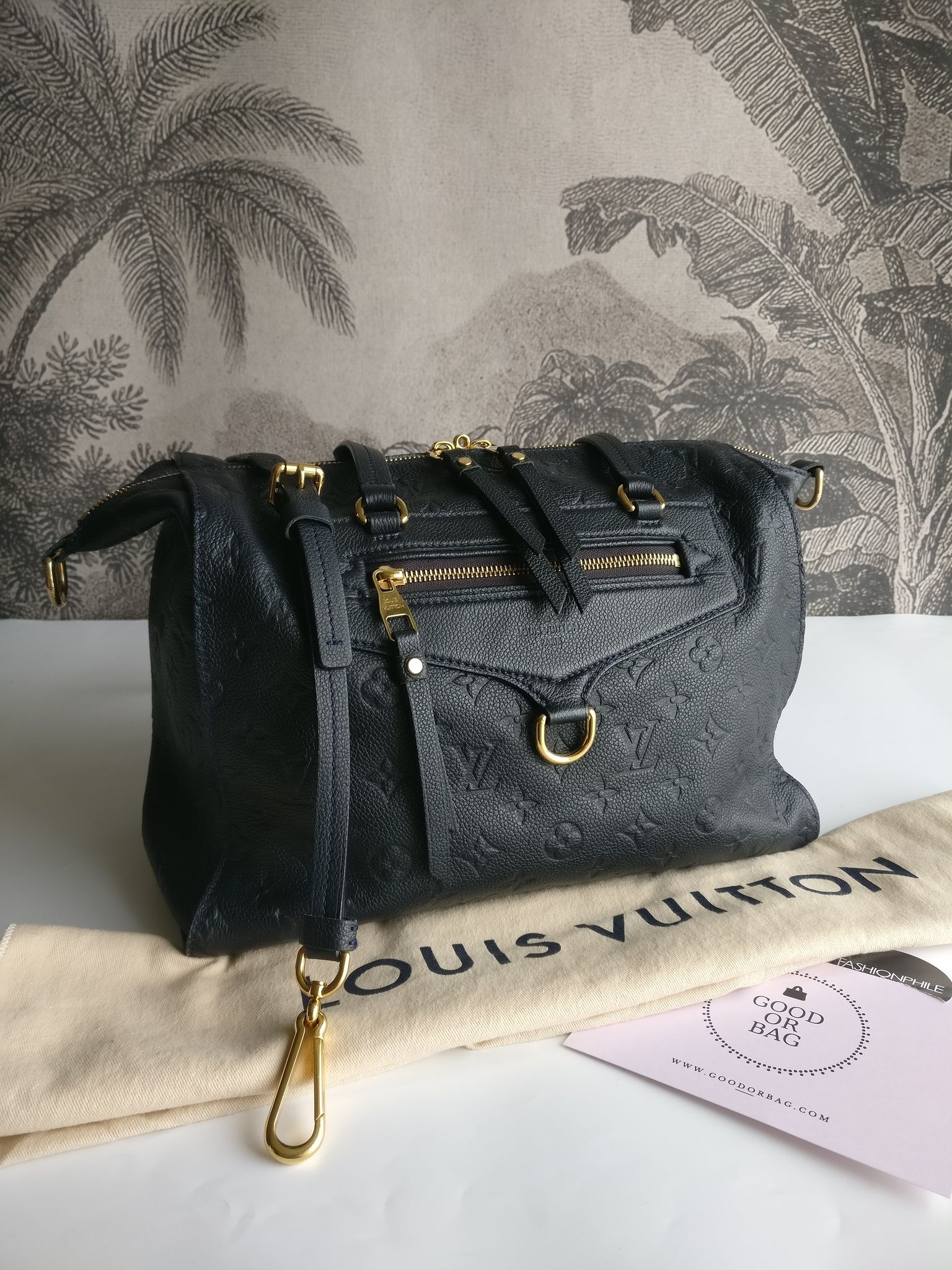 Louis Vuitton Lumineuse PM monogram empreinte
