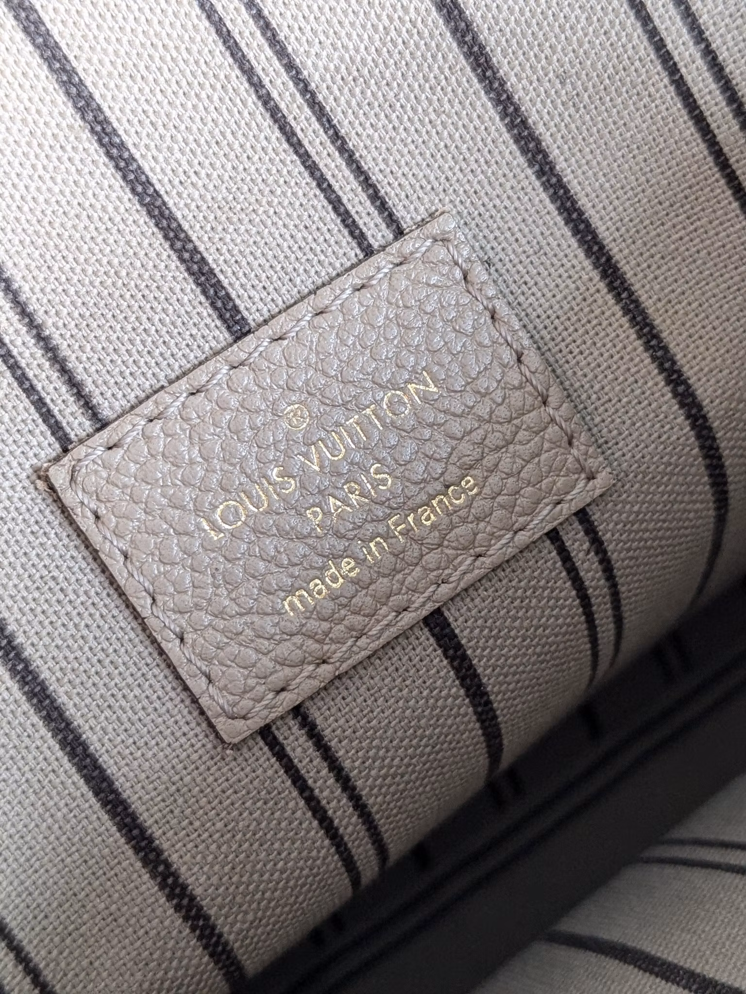 Louis Vuitton Pochette Metis empreinte Dune