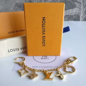 Louis Vuitton Fleur de Monogram Bag Charm Chain