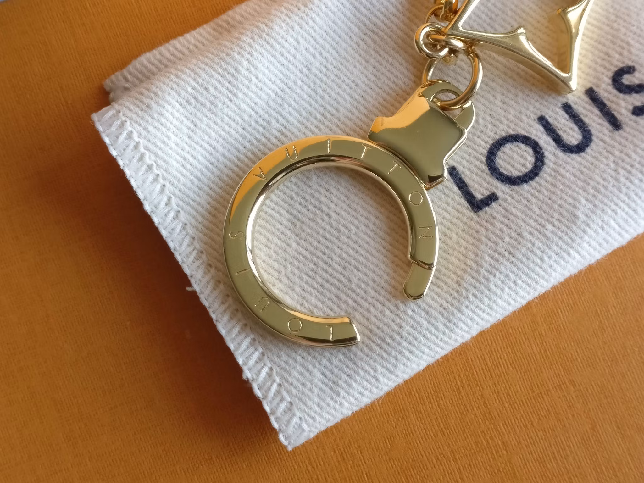 Louis Vuitton Fleur de Monogram Bag Charm Chain