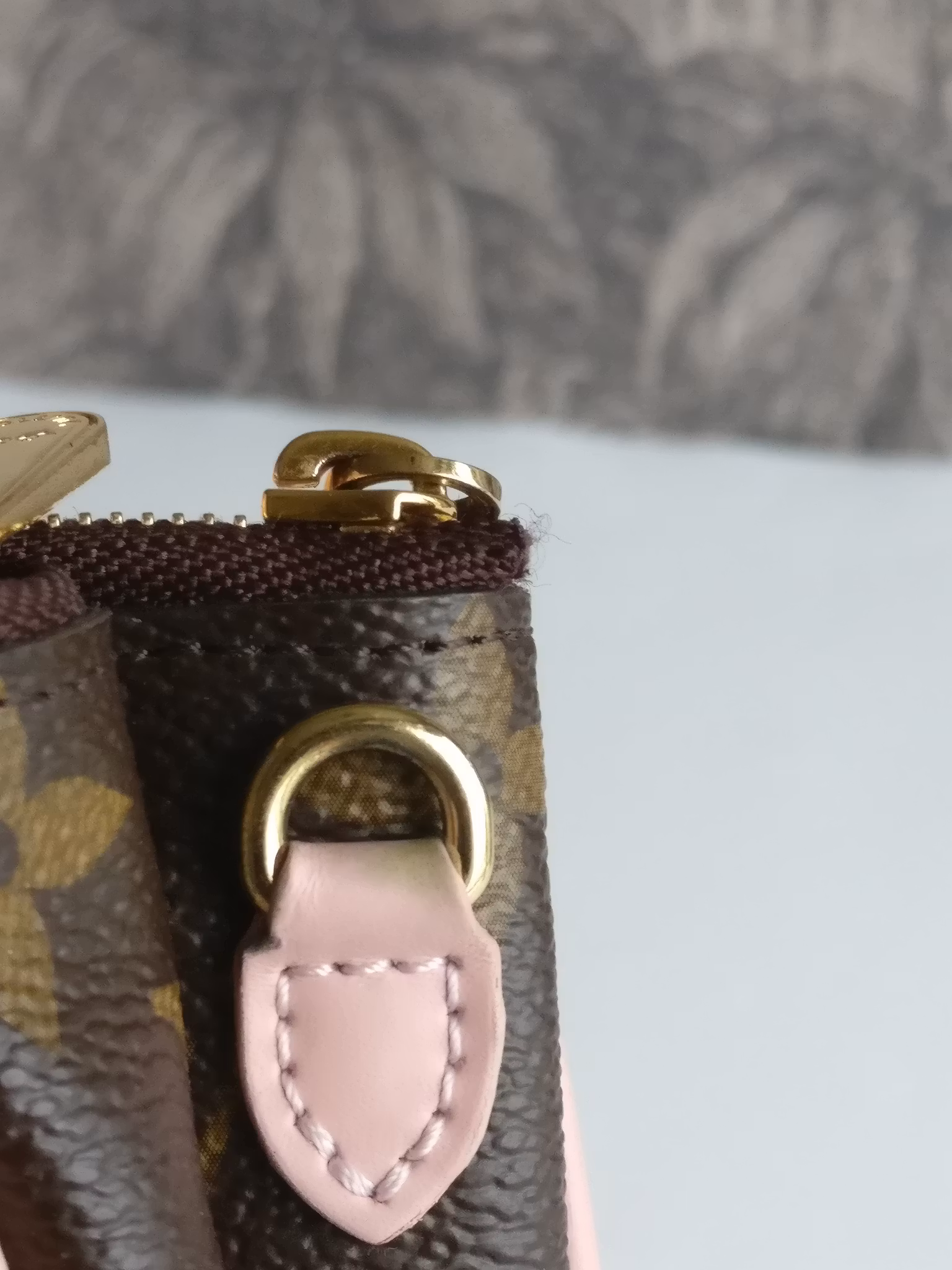 Louis Vuitton  Double Zip Pochette Illustre