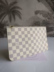 Louis Vuitton Neverfull MM Pochette azur