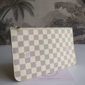 Louis Vuitton Neverfull MM Pochette azur