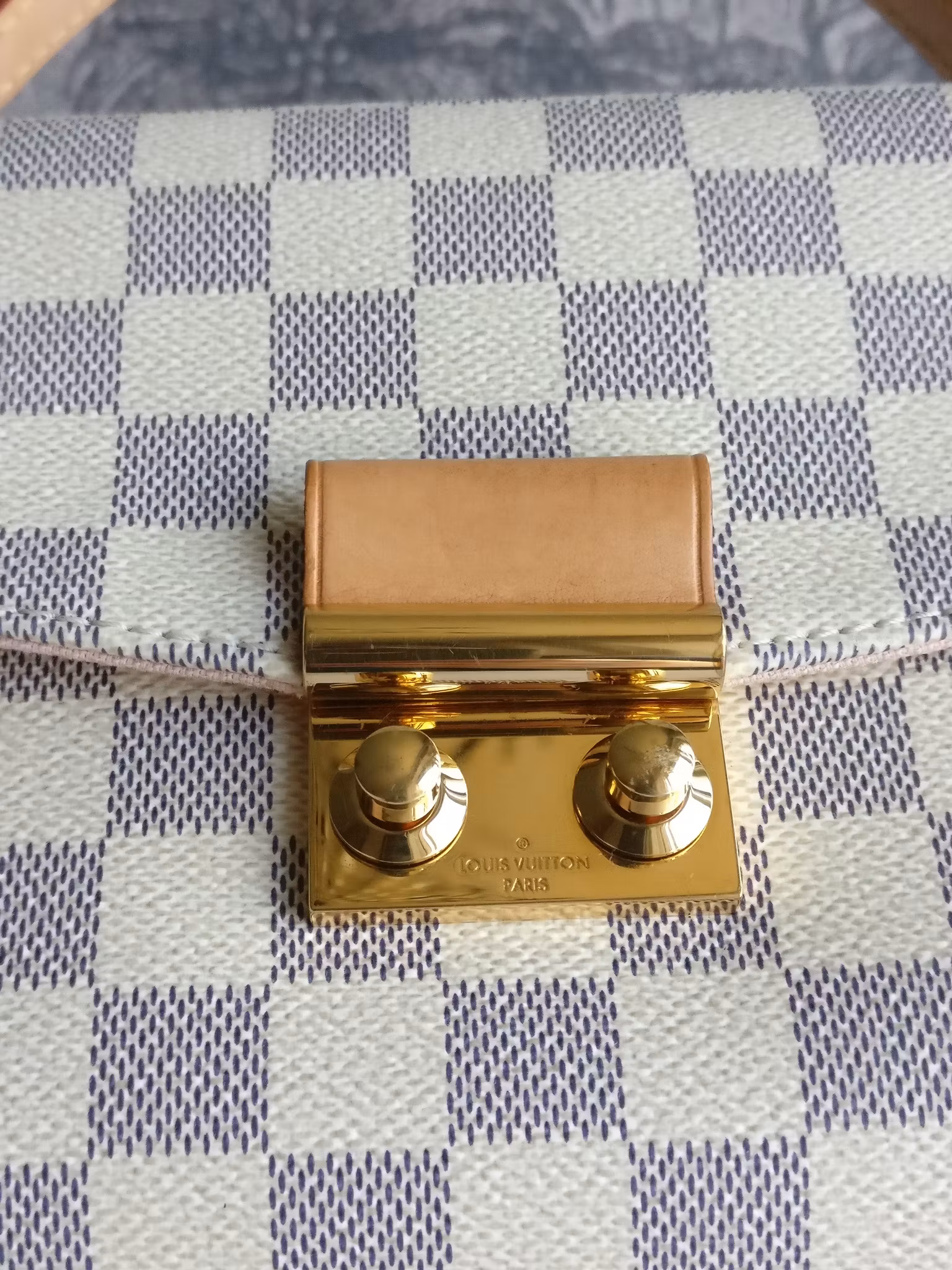 Louis Vuitton Croisette damier azur