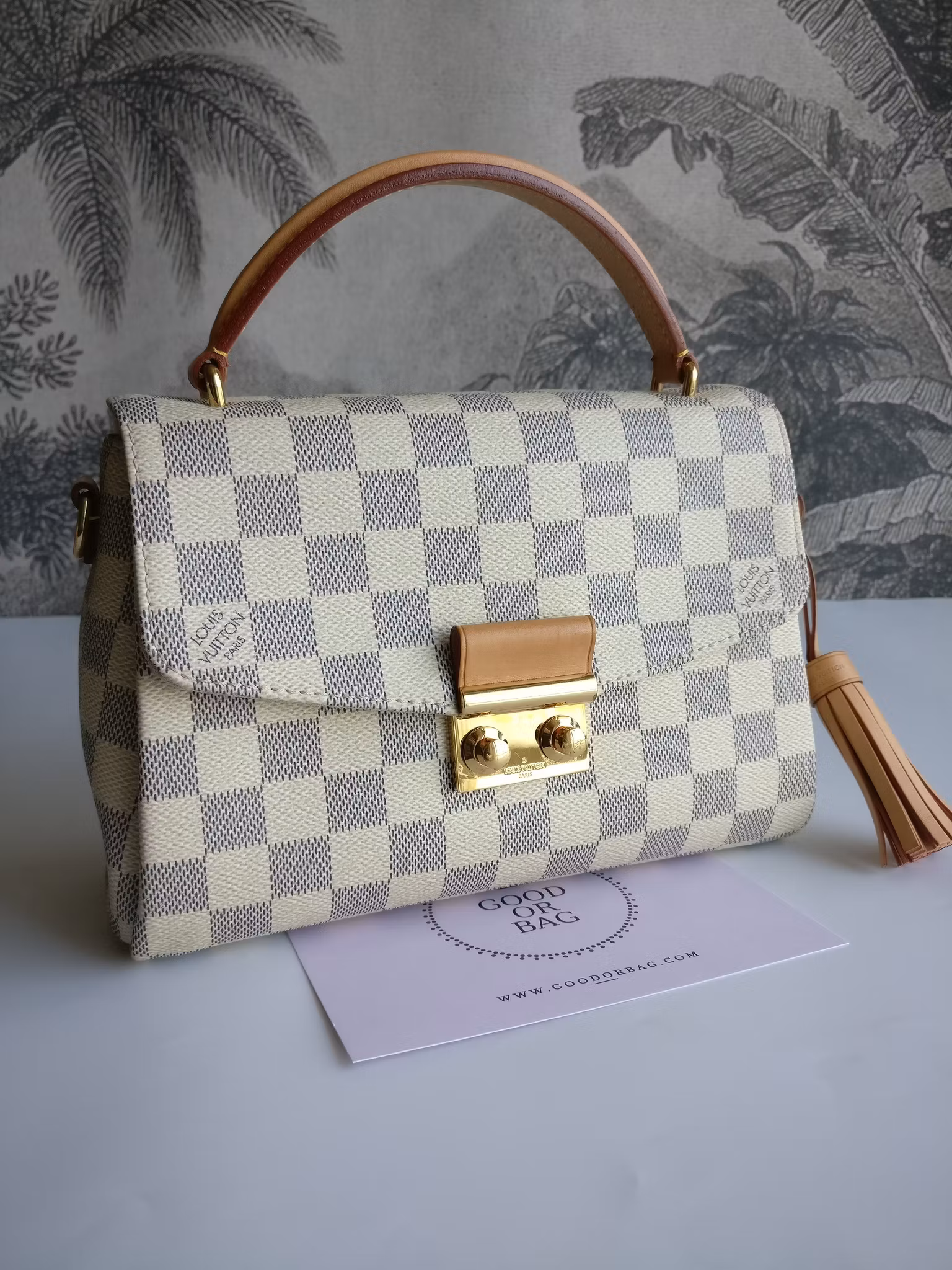 Louis Vuitton Croisette damier azur