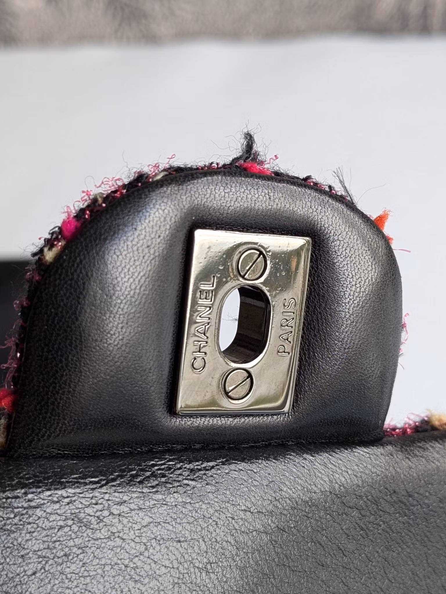 Chanel Tweed Mini Rectangular Classic Flap